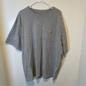 Carhartt‎ short sleeve gray shirt loose fit men's size XL